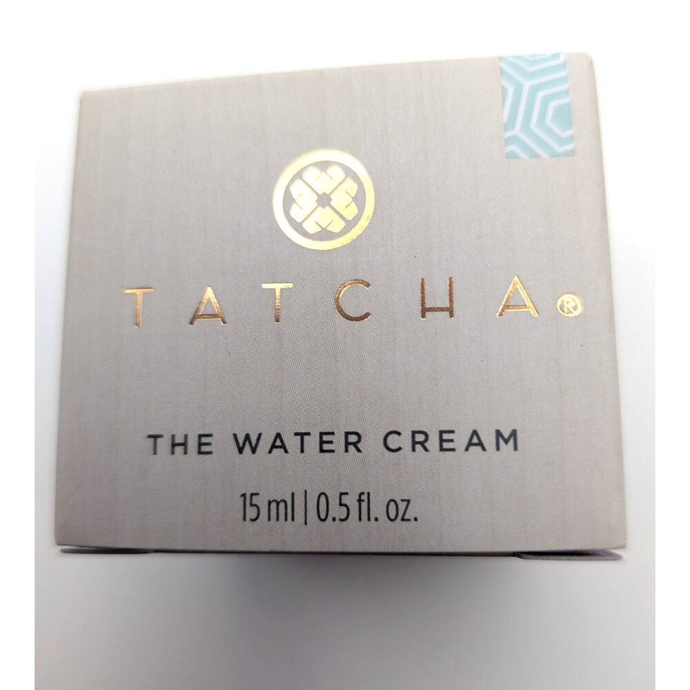 TATCHA The Water Cream Oil-Free Moisturizer 15ml 0.5 fl oz Travel Size NEW